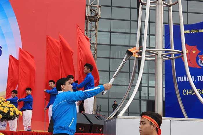 Lễ khởi động tháng thanh niên 2016