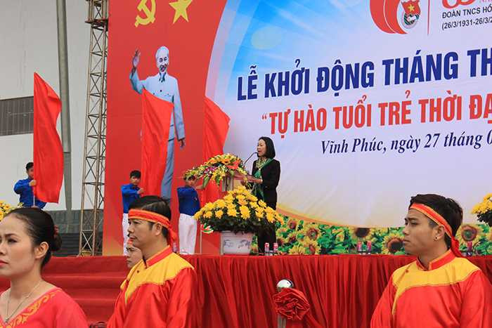 Lễ khởi động tháng thanh niên 2016