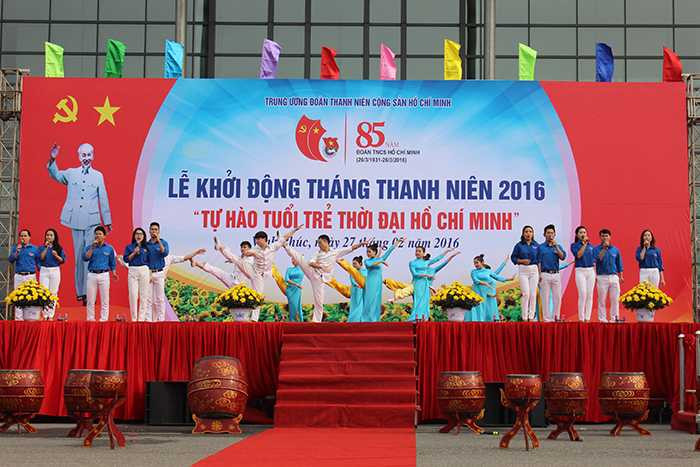 Lễ khởi động tháng thanh niên 2016