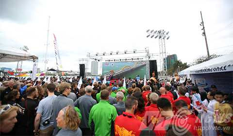 Ngàn người, đưa tiễn, cuộc đua thuyền buồm, khắc nghiệt nhất hành tinh, Đà Nẵng, Clipper race