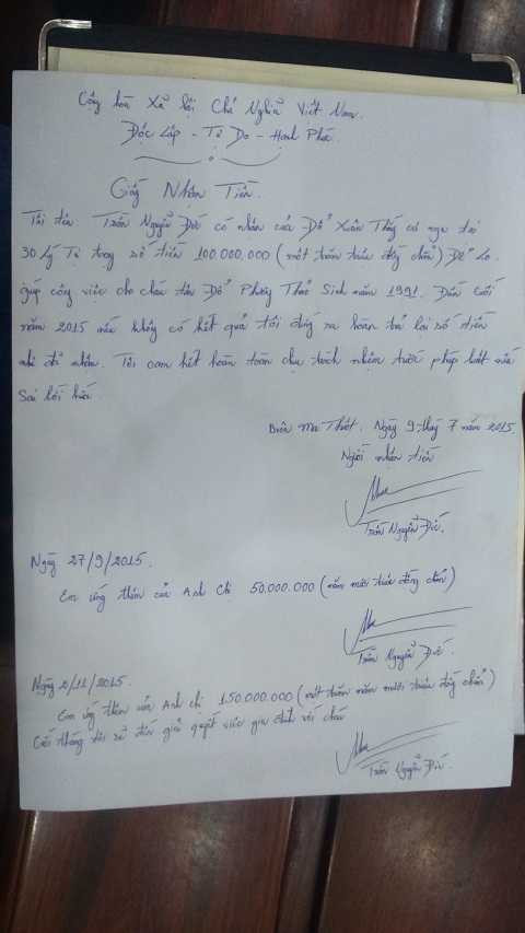 Nhận 300 triệu đồng xin việc, Phó chánh thanh tra Sở cuỗm tiền 'lặn mất tăm'