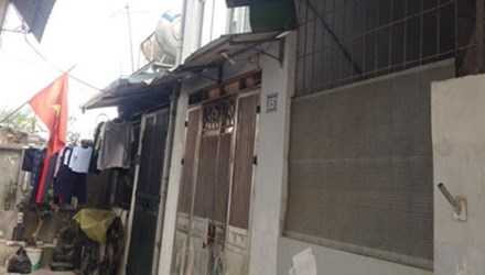 Hiện trường vụ giết người xảy ra tại quận Long Biên.