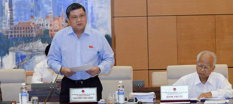 Ông Nguyễn Văn Giàu - Chủ nhiệm Ủy ban Kinh tế của Quốc hội từng nêu vấn đề người Nhật sợ nhất chi phí gầm bàn ở Việt Nam