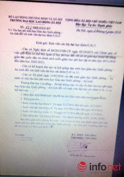 Hàng nghìn sinh viên bức xúc khi phải đóng tiền học sau 2 năm