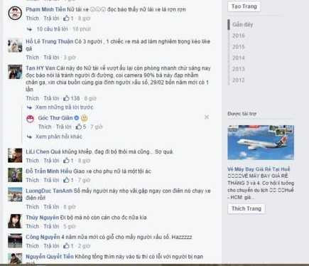 Cư dân mạng tỏ ra không đồng tình với lý do đạp nhầm chân ga.