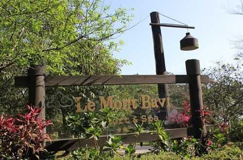 Công trình mang tên Le Mont Bavi Resort&Spa do Công ty TNHH Phát triển công nghệ (CFTD) làm chủ đầu tư.