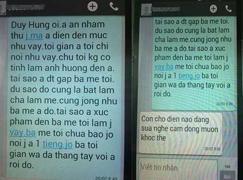 Tin nhắn chị D. cung cấp Tin nhắn chị D. cung cấp