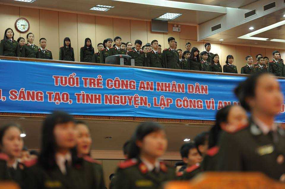 Tháng thanh niên sôi nổi tại Học viện An ninh nhân dân