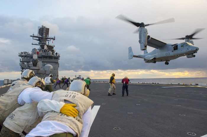 Một nhiệm vụ bay trên tàu USS Bonhomme Richard