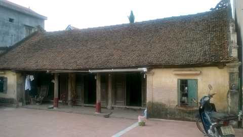 Ngôi nhà cổ cụ Phương sống vẫn được các con bảo tồn nguyên vẹn