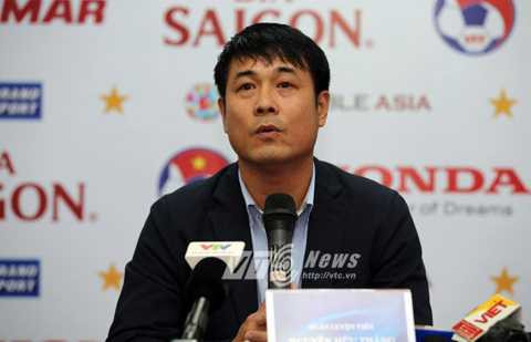 Hữu Thắng hứa sẽ cống hiến hết khả năng (Ảnh: Quang Minh)