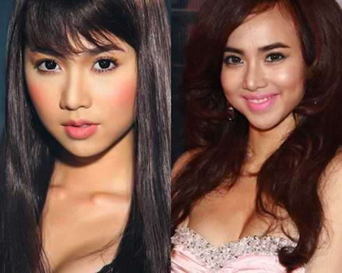 Đinh Ngọc Diệp kém thiện cảm với gương mặt quá sắc sảo so với nguyên bản. Đinh Ngọc Diệp kém thiện cảm với gương mặt quá sắc sảo so với nguyên bản.