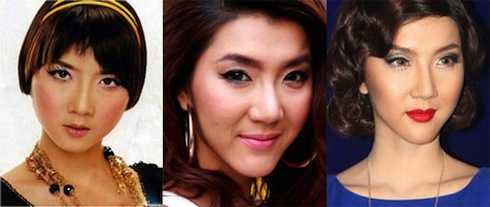 Ngọc Quyên từng bị chê 'cứng như tượng sáp' với gương mặt thon dài theo 'mốt'. Ngọc Quyên từng bị chê 'cứng như tượng sáp' với gương mặt thon dài theo 'mốt'.