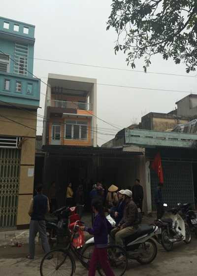 Căn nhà nơi phát ra tiếng nổ, nghi là tiếng súng