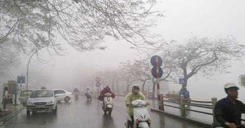 Bắc Bộ mưa phùn nhiều, độ ẩm cao (Ảnh minh hoạ)