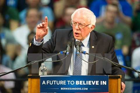 Thượng nghị sỹ Bernie Sanders. (Nguồn: AFP/TTXVN)