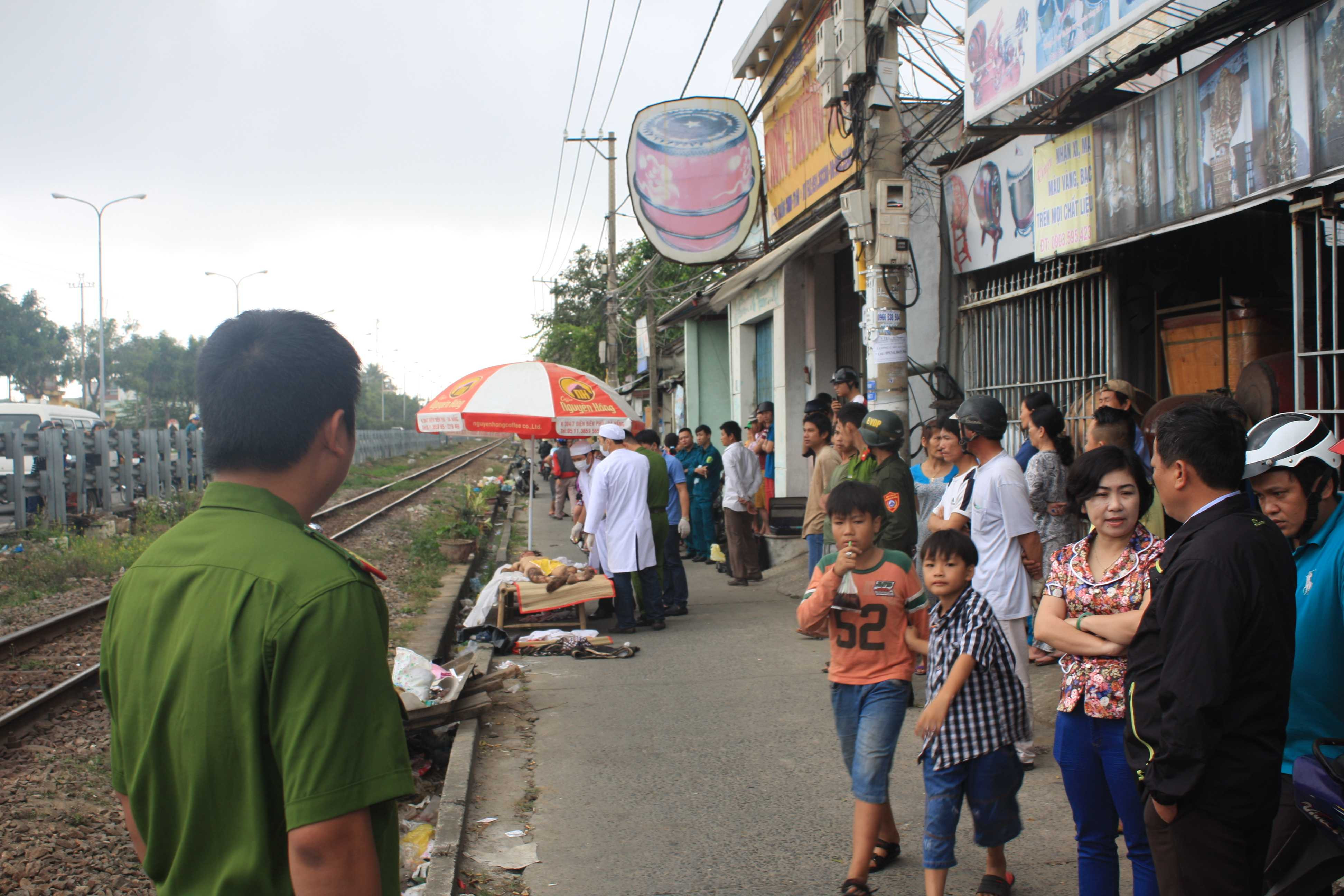 Hiện trường vụ việc.