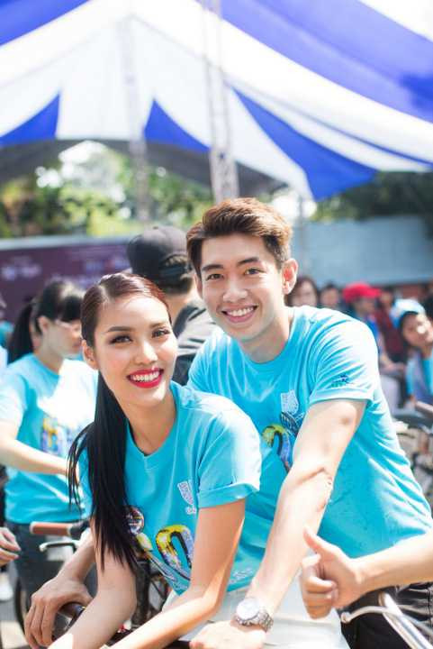 Riêng với Lan Khuê, cô cảm thấy hạnh phúc vì trở thành Đại sứ một chương trình ý nghĩa và sẽ kêu gọi người thân, bạn bè hưởng ứng tham gia Giờ Trái Đất.