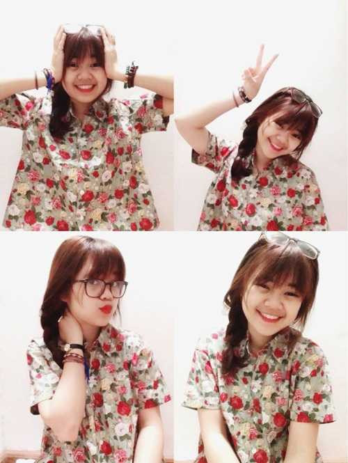 Nữ sinh xinh đẹp Trương Minh Hằng hiện đang học kinh doanh tại Cao đẳng thực hành FPT Polytechnic