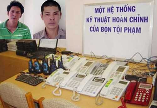 Các đối tượng chính cùng tang vật vụ án