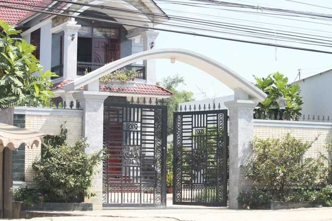 Căn nhà nơi xảy ra vụ việc. Ảnh: H.Hải