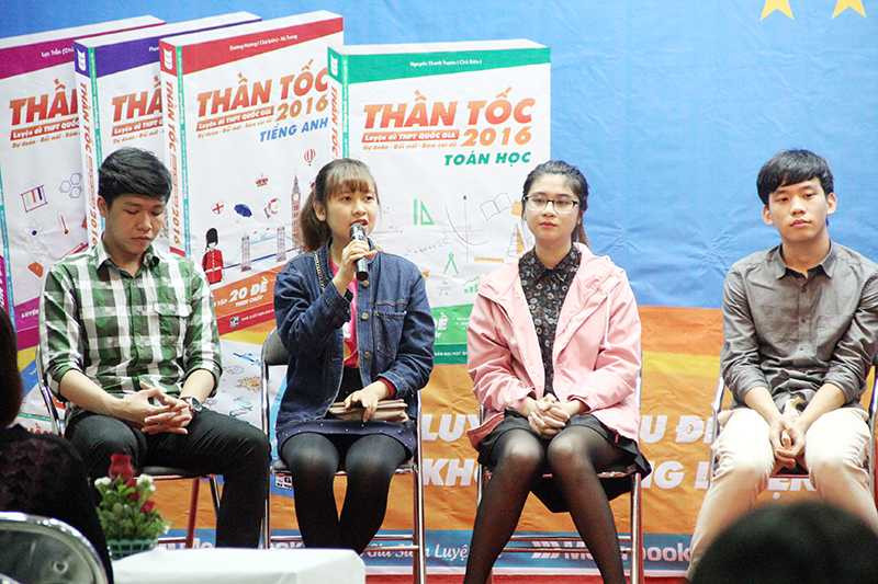 Hoàng Minh Phương, sinh viên năm 2, khoa Kinh tế đối ngoại từng thi khối A đạt 27 điểm, khối B đạt 27,5 điểm lại khuyên các bạn học sinh lên kế hoạch học tập thật khoa học.