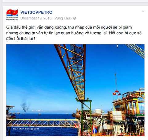 Vietsovpetro đang thiếu tiền trầm trọng