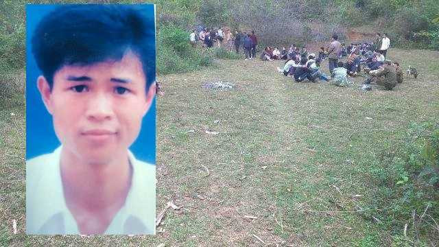 Ông Hiển được tìm thấy sáng nay (8/3) khi đã uống thuốc trừ sâu tự tử.