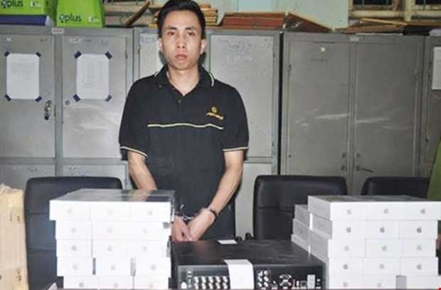 Nghi phạm Cường vừa vào làm một tháng đã gây ra vụ trộm tiền tỷ.