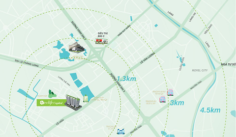 Ecolife Capitol nằm tại vị trí vàng nơi cửa ngõ phía Tây Hà Nội Ecolife Capitol nằm tại vị trí vàng nơi cửa ngõ phía Tây Hà Nội
