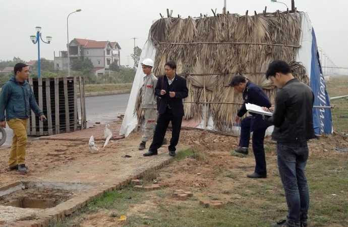 Hiện trường nơi xảy ra vụ cướp