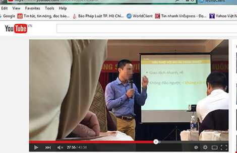 Các hội thảo, tọa đàm để chiêu dụ mọi người chơi tiền ảo đang diễn ra tại nhiều địa phương.