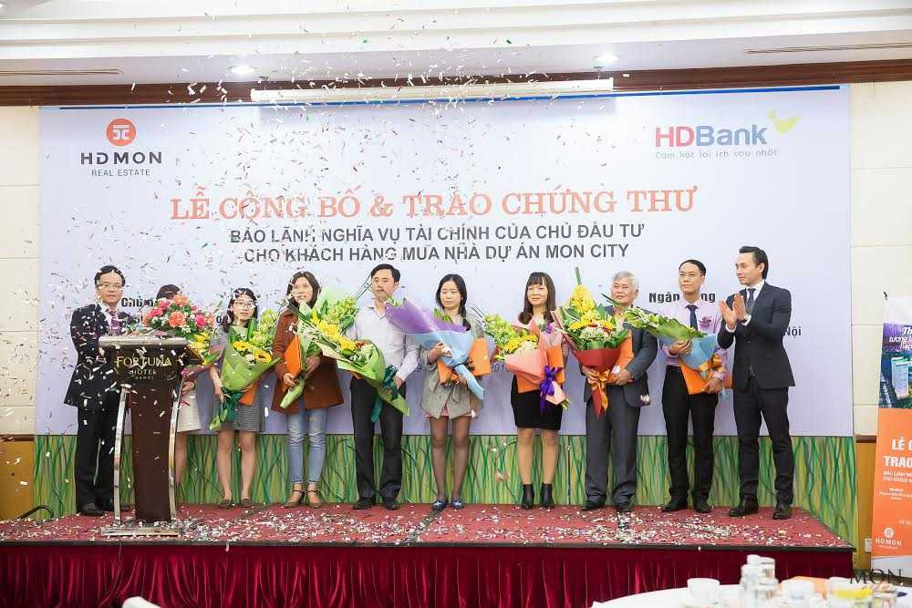 Mon City – Một trong số ít dự án thực hiện quy định về việc bảo lãnh ngân hàng