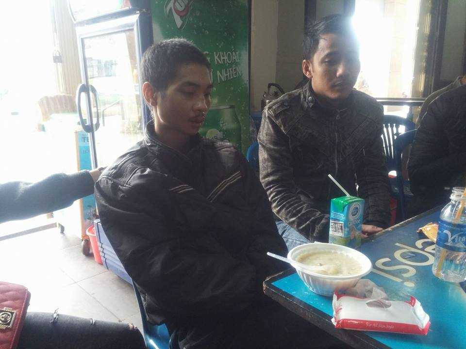 Vũ đã đươc gia đình lên công an nhận về