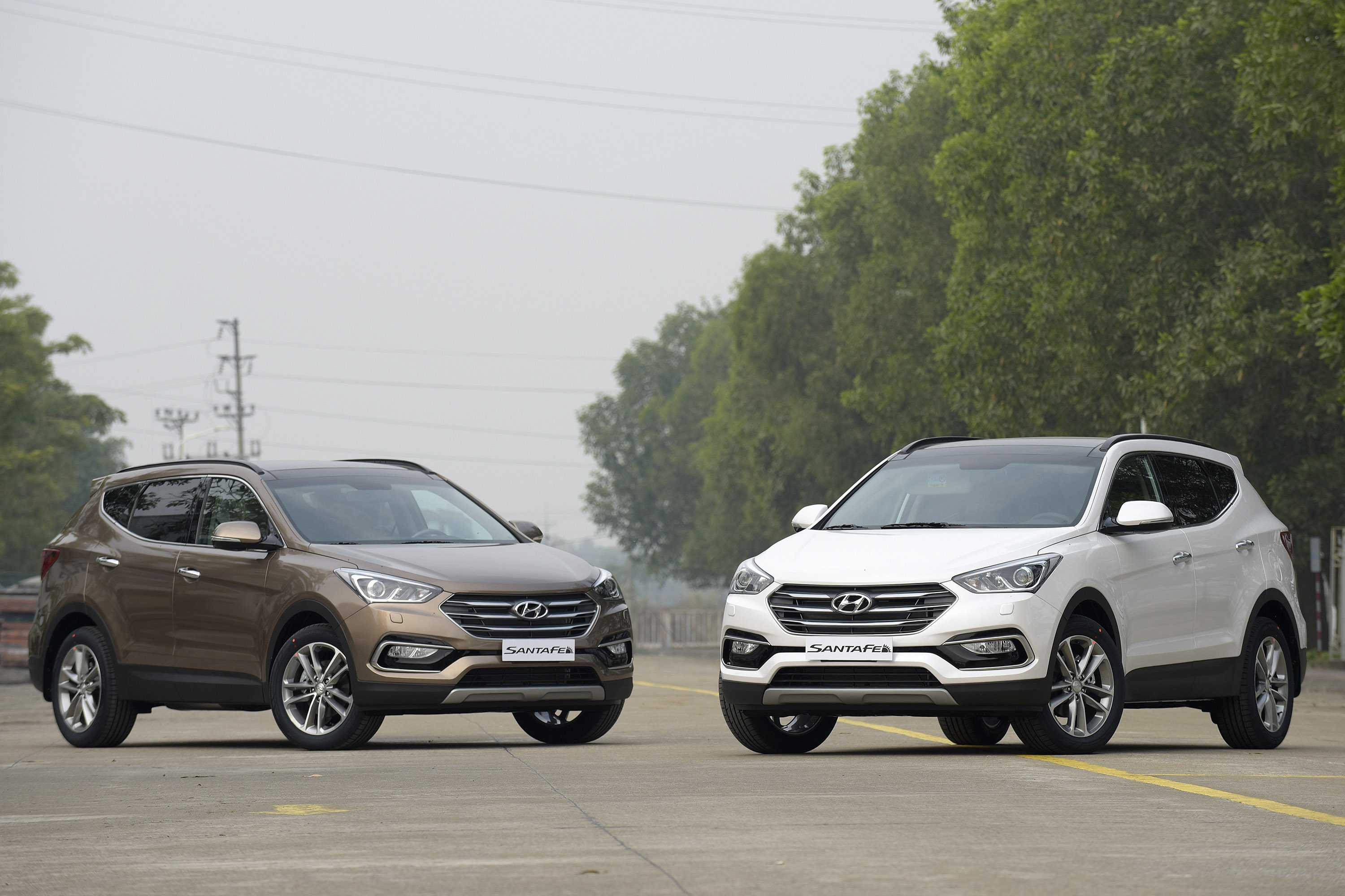 Hyundai SantaFe 2016 có ngoại thất lịch lãm
