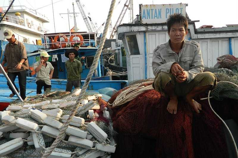 Các ngư dân trên tàu cá QNa 91939 đang mong muốn sớm được quay trở lại biển Hoàng Sa để đánh bắt.