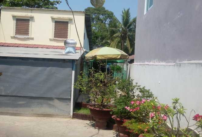 Căn nhà bà Chi, nơi xảy ra vụ mất trộm - Ảnh: Hoài Thương