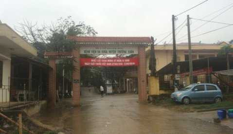 Bệnh viện Đa khoa huyện Thường Xuân - nơi xảy ra vụ việc bệnh nhân Lương Thị Hương tử vong bất thường - Ảnh: Hà Đồng Bệnh viện Đa khoa huyện Thường Xuân - nơi xảy ra vụ việc bệnh nhân Lương Thị Hương tử vong bất thường - Ảnh: Hà Đồng