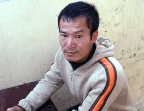 Đối tượng Nguyễn Quang Tuấn tại cơ quan điều tra