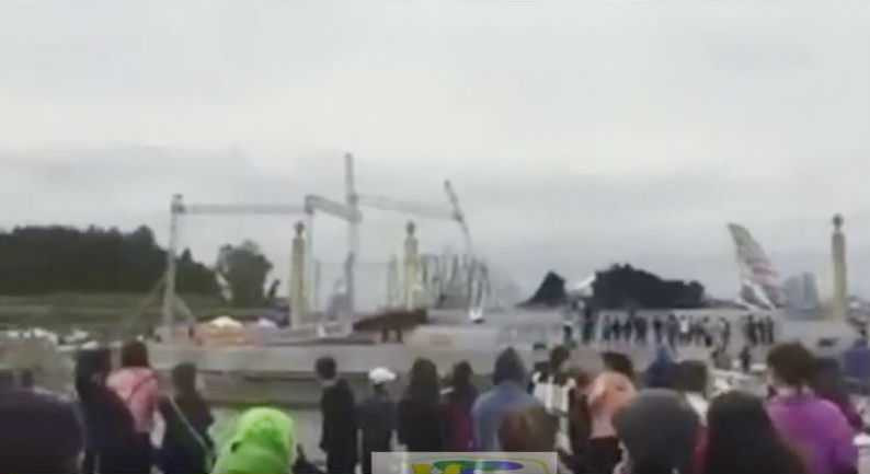 Video 'tố' sập sân khấu, lãnh đạo tỉnh Vĩnh Phúc: 'Cái đấy bình thường chứ có gì đâu'