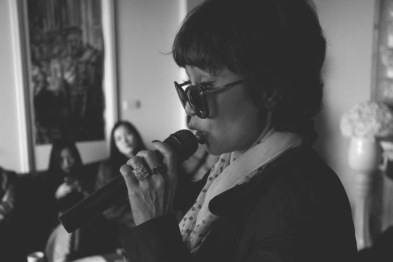 Khánh Hà thấy nôn nao chờ đợi khi lần đầu tiên chị sẽ đứng trên sân khấu ấm cúng của Nhà hát lớn