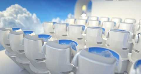 Không gian trong máy bay rất rộng lớn. Ảnh Mirror Không gian trong máy bay rất rộng lớn. Ảnh Mirror