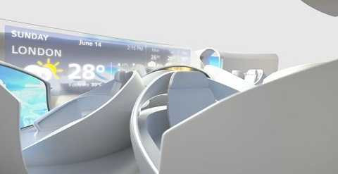 Máy bay tương lai đưa khách hàng tới một hành trình đầy thu vị. Ảnh Mirror Máy bay tương lai đưa khách hàng tới một hành trình đầy thu vị. Ảnh Mirror