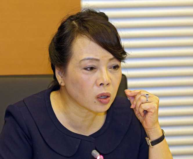 Bộ trưởng Bộ Y tế Nguyễn Thị Kim Tiến