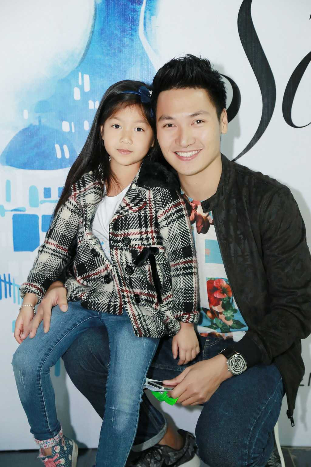 Sự kiện đặc biệt có sự xuất hiện của hai bố con diễn viên Mạnh Trường - bé Chíp.