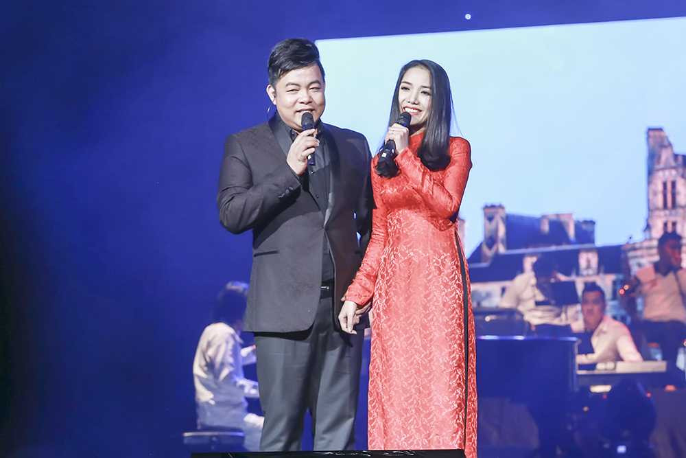 Lần đầu Quang Lê song ca cùng học trò Thuý Huyền ca khúc “Lâu đài tình ái”, cô gái bước ra từ cuộc thi solo bolero mùa 2