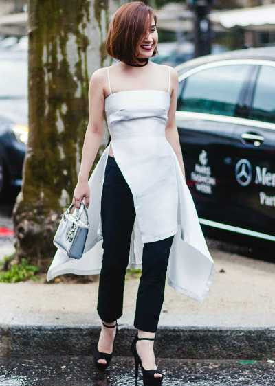 Trang phục đi xem show của tín đồ thời trang Việt Trâm Ruco hướng đến sự tinh tế và thoải mái. Trang phục đi xem show của tín đồ thời trang Việt Trâm Ruco hướng đến sự tinh tế và thoải mái.