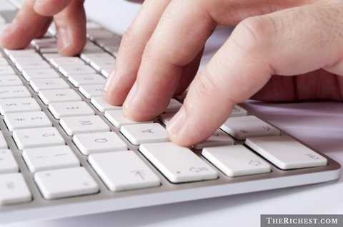 Bàn phím máy tính. 