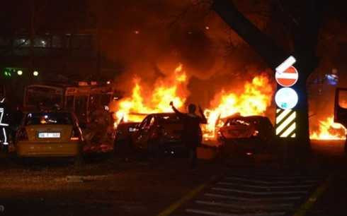 Hiện trường vụ nổ