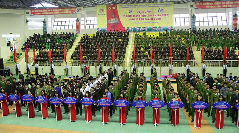 Liên hoan Võ thuật Thanh niên Công an lần thứ IV khu vực phái Bắc năm 2016